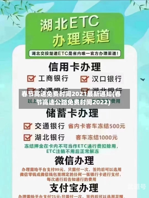 春节高速免费时间2021最新通知(春节高速公路免费时间2022)
