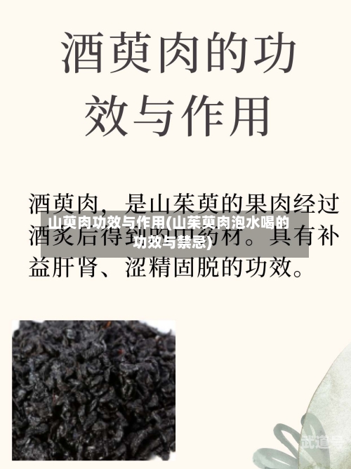 山萸肉功效与作用(山茱萸肉泡水喝的功效与禁忌)