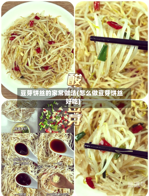 豆芽饼丝的家常做法(怎么做豆芽饼丝好吃)