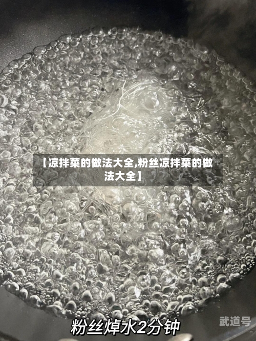 【凉拌菜的做法大全,粉丝凉拌菜的做法大全】