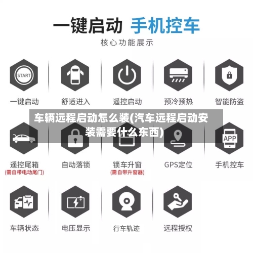 车辆远程启动怎么装(汽车远程启动安装需要什么东西)