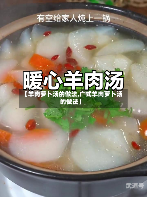 【羊肉萝卜汤的做法,广式羊肉萝卜汤的做法】