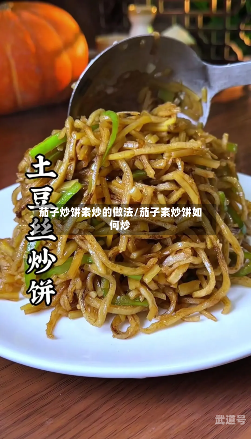 茄子炒饼素炒的做法/茄子素炒饼如何炒