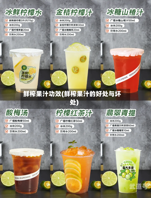 鲜榨果汁功效(鲜榨果汁的好处与坏处)