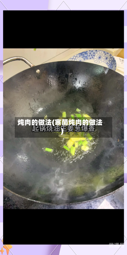 炖肉的做法(寒菌炖肉的做法)