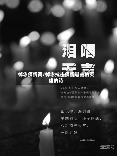 悼念疫情词/悼念抗击疫情逝去的英雄的诗