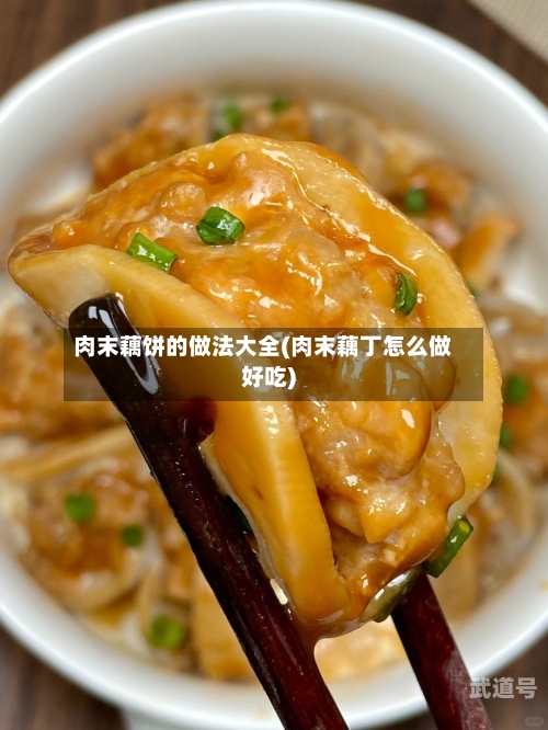 肉末藕饼的做法大全(肉末藕丁怎么做好吃)