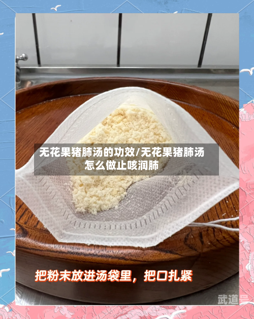 无花果猪肺汤的功效/无花果猪肺汤怎么做止咳润肺