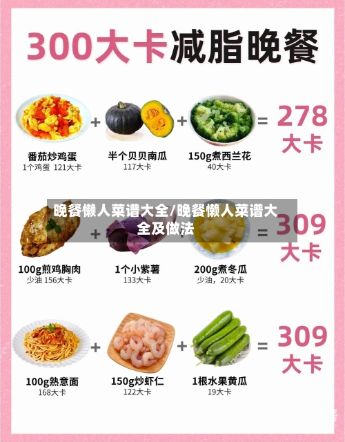 晚餐懒人菜谱大全/晚餐懒人菜谱大全及做法
