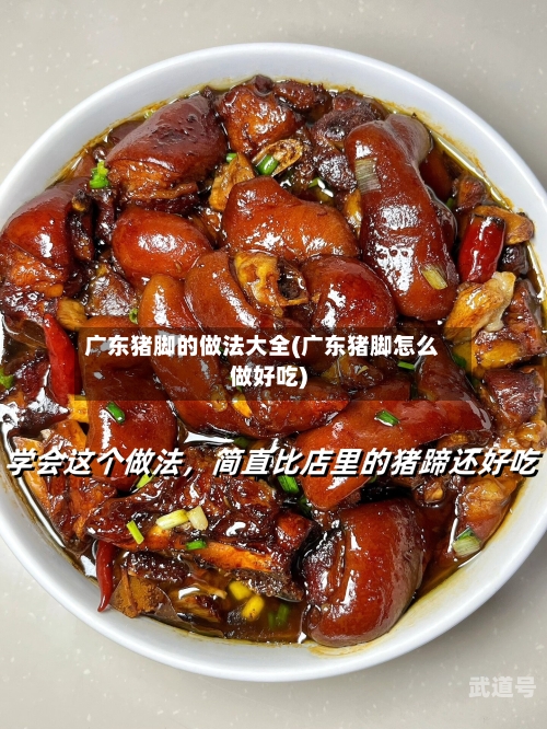 广东猪脚的做法大全(广东猪脚怎么做好吃)