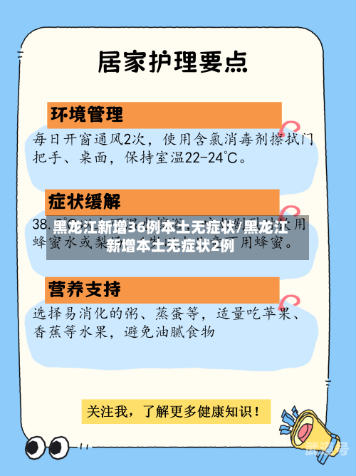 黑龙江新增36例本土无症状/黑龙江新增本土无症状2例