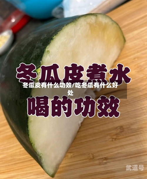 冬瓜皮有什么功效/吃冬瓜有什么好处