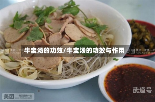 牛宝汤的功效/牛宝汤的功效与作用