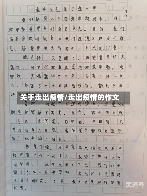 关于走出疫情/走出疫情的作文