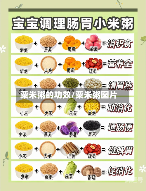 粟米粥的功效/粟米粥图片