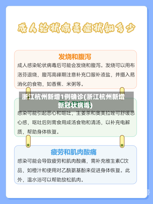浙江杭州新增1例确诊(浙江杭州新增新冠状病毒)