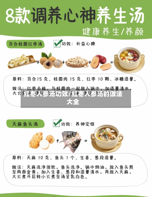 红枣人参汤功效/红枣人参汤的做法大全-第3张图片