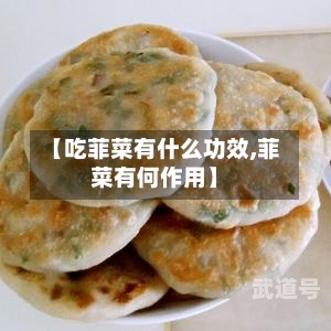 【吃菲菜有什么功效,菲菜有何作用】