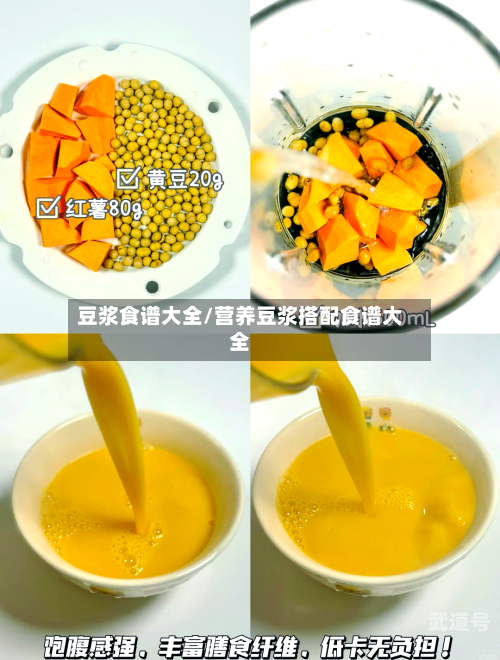 豆浆食谱大全/营养豆浆搭配食谱大全
